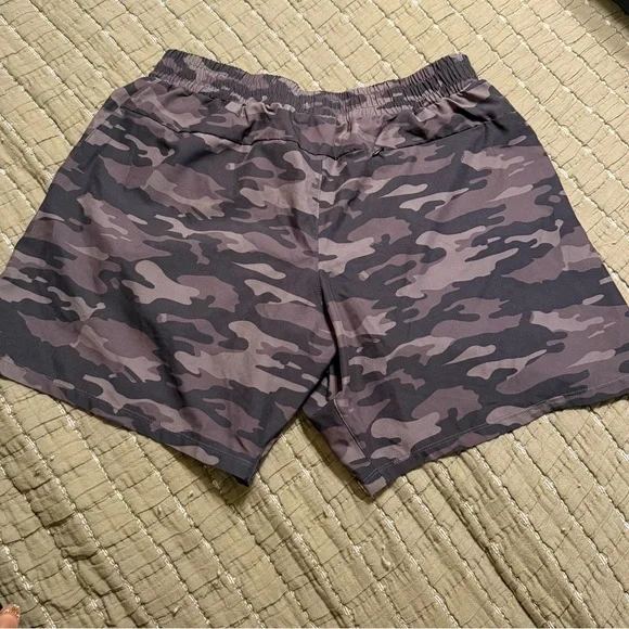 Men's Camo Athletic Shorts - Picture 2 of 4